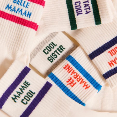 Chaussettes message – Made in France | coton Oeko-Tex & douceur (émoi émoi)