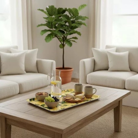 Plateau Cacao décoratif & utilitaire – Coco&Co | Plateau bois stratifié