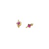 Boucles d'oreille Jaipur Pink - Assaya Jewelry