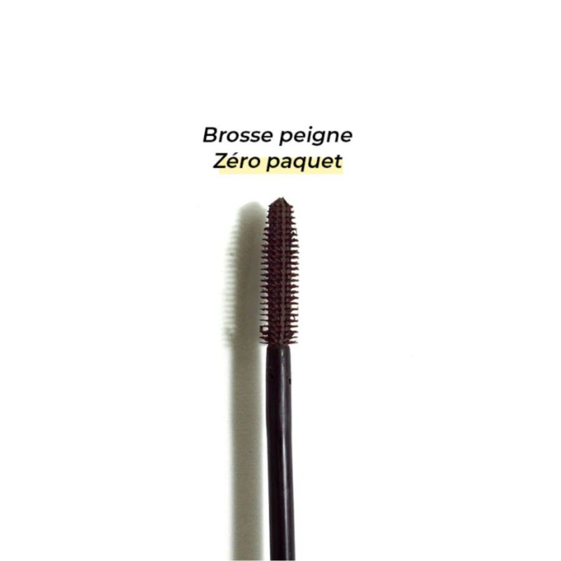 Mascara Naturel Booster de Cils - Noir Intense - Pomponne