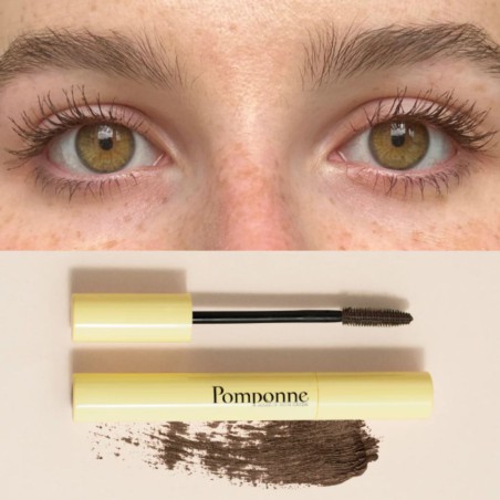 Mascara Naturel Booster de Cils - Noir Intense - Pomponne