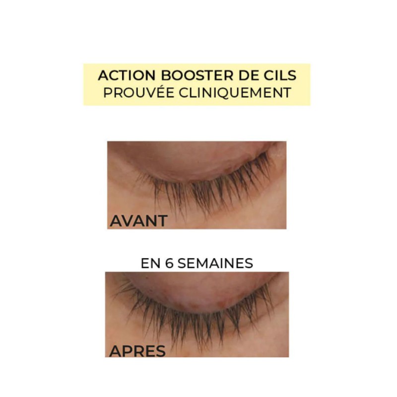 Mascara Naturel Booster de Cils - Noir Intense - Pomponne