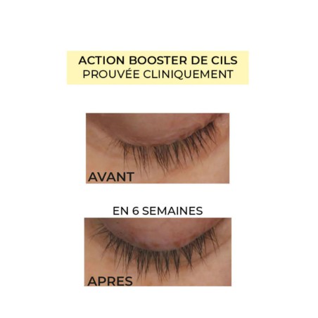 Mascara Naturel Booster de Cils - Noir Intense - Pomponne