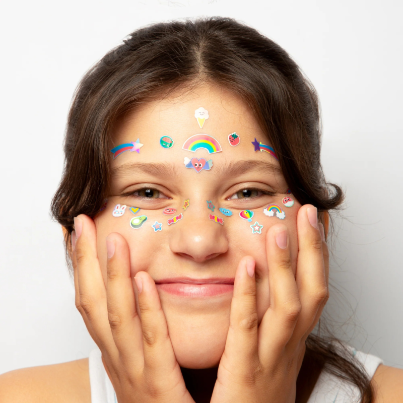 Omy - Face stickers - Kawaii