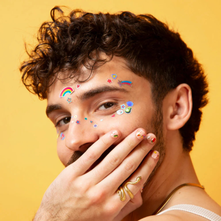 Omy - Face stickers - Kawaii