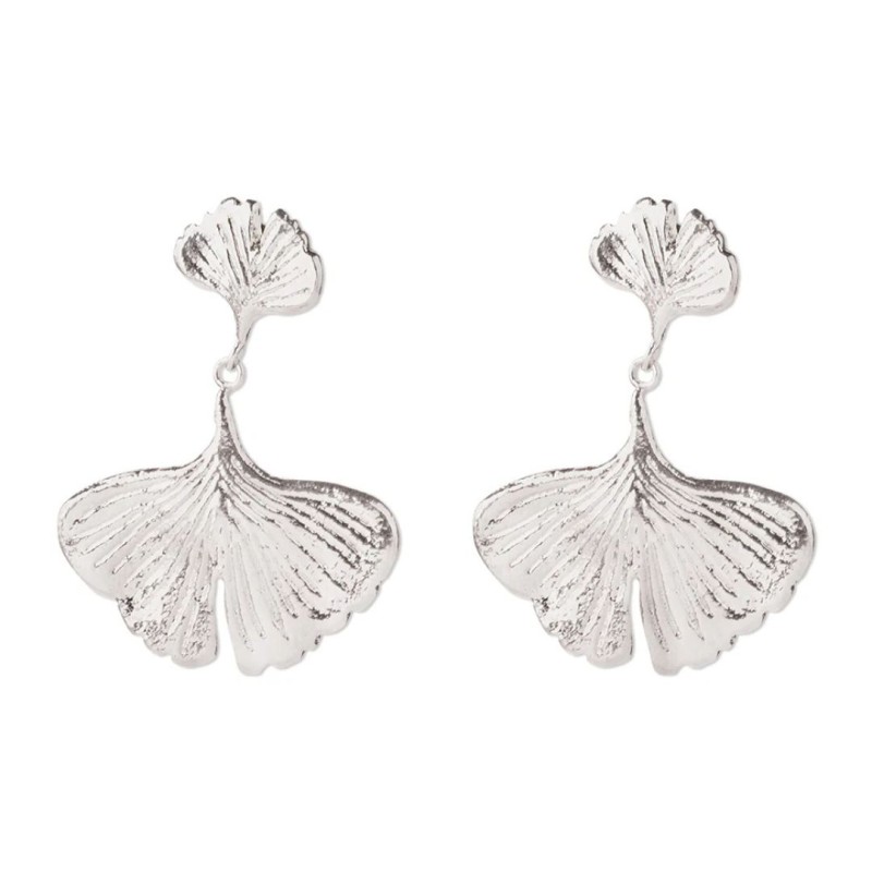 Boucles d'oreilles Longevity argentées - Beautiful Story