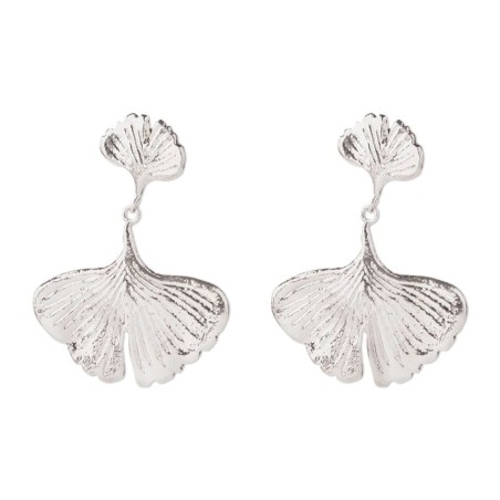 Boucles d'oreilles Longevity argentées - Beautiful Story