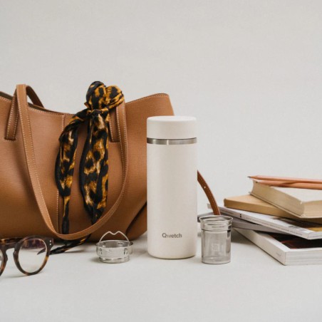 Théière isotherme Sable 400 ml - Qwetch, zéro déchet