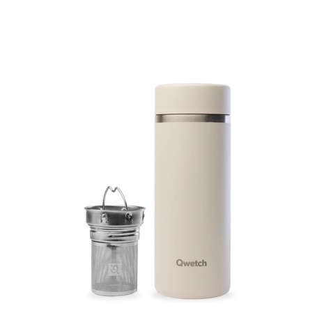 Théière isotherme Sable 400 ml - Qwetch, zéro déchet