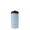 Travel Mug Isotherme Bleu pastel 350 ml – Qwetch | Mug nomade stylé & pratique