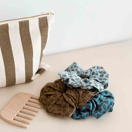 Chouchou Vichy Rouge - Accessoire Tendance Rose in April