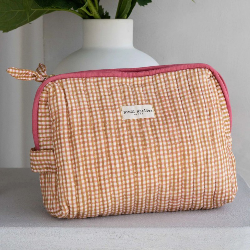 Trousse de Toilette – Bindi Atelier | Grand Format & Artisanat, 28x17cm