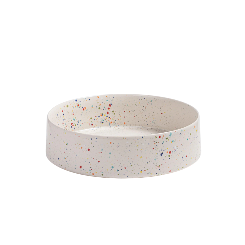 Saladier bas - Party Blanc - 26cm - Egg back Home