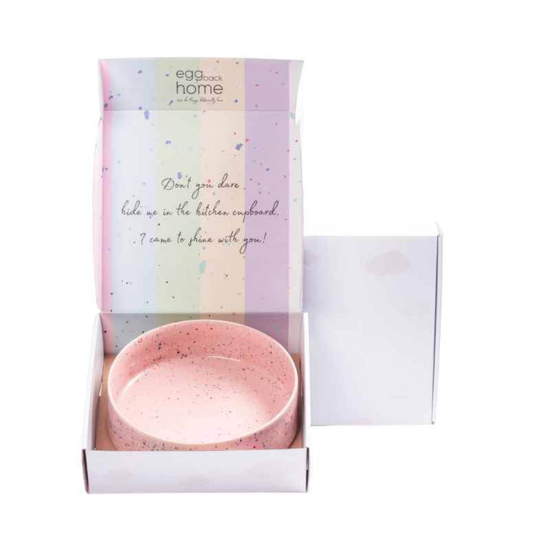 Saladier bas - Party Blanc - 26cm - Egg back Home