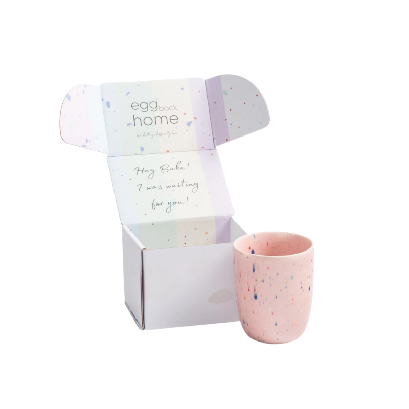 Tasse à l'unité - Party Blanc - 220ml - Egg back Home