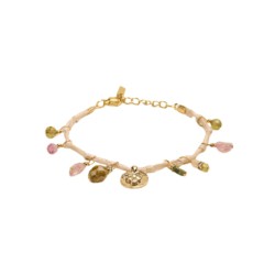 Bracelet Afan Rose – Bijou fin & fait main | By Garance | Lucie in the R