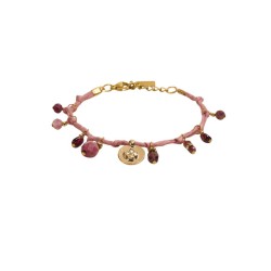 Bracelet Afan Rose– Bijou fin & fait main | By Garance | Lucie in the R