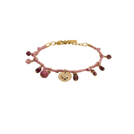 Bracelet Afan Rose– Bijou fin & fait main | By Garance | Lucie in the R