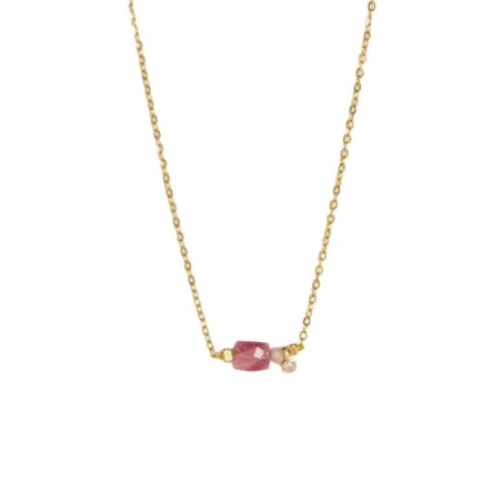 Collier Aime Rose – Collier fin & raffiné en doré | By Garance