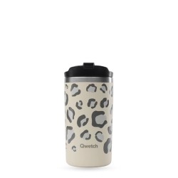 Travel Mug Isotherme Wild Sable 350 ml – Qwetch | Mug nomade stylé & pratique