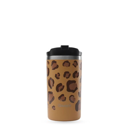 Travel Mug Isotherme Wild Sable 350 ml – Qwetch | Mug nomade stylé & pratique