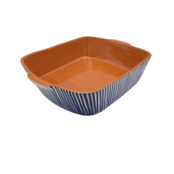 Plat à salade céramique vieux rose - A Loja de Ceramica