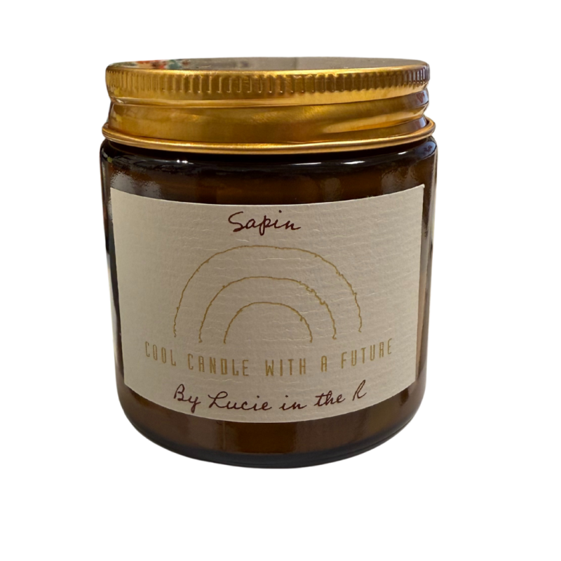 Lucie in the R – Bougie parfumée Sapin 250g – Cire de soja naturelle