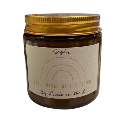 Lucie in the R – Bougie parfumée Sapin 250g – Cire de soja naturelle