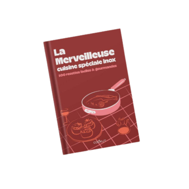 Livre 100 recettes – Cuisiner avec La Merveilleuse Cookut | Inox sans nickel
