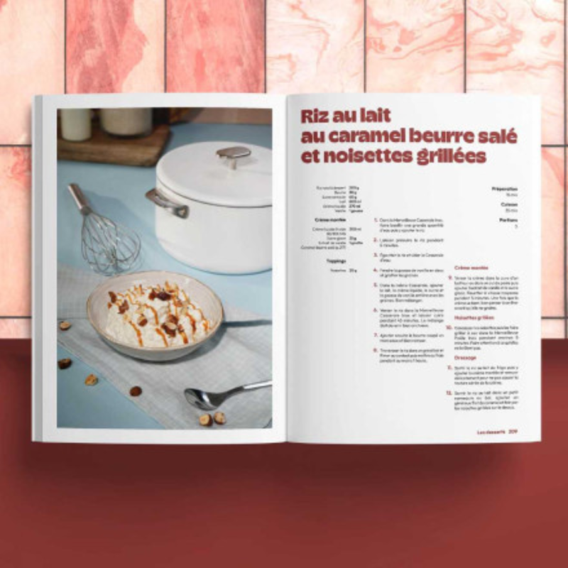 Livre 100 recettes – Cuisiner avec La Merveilleuse Cookut | Inox sans nickel