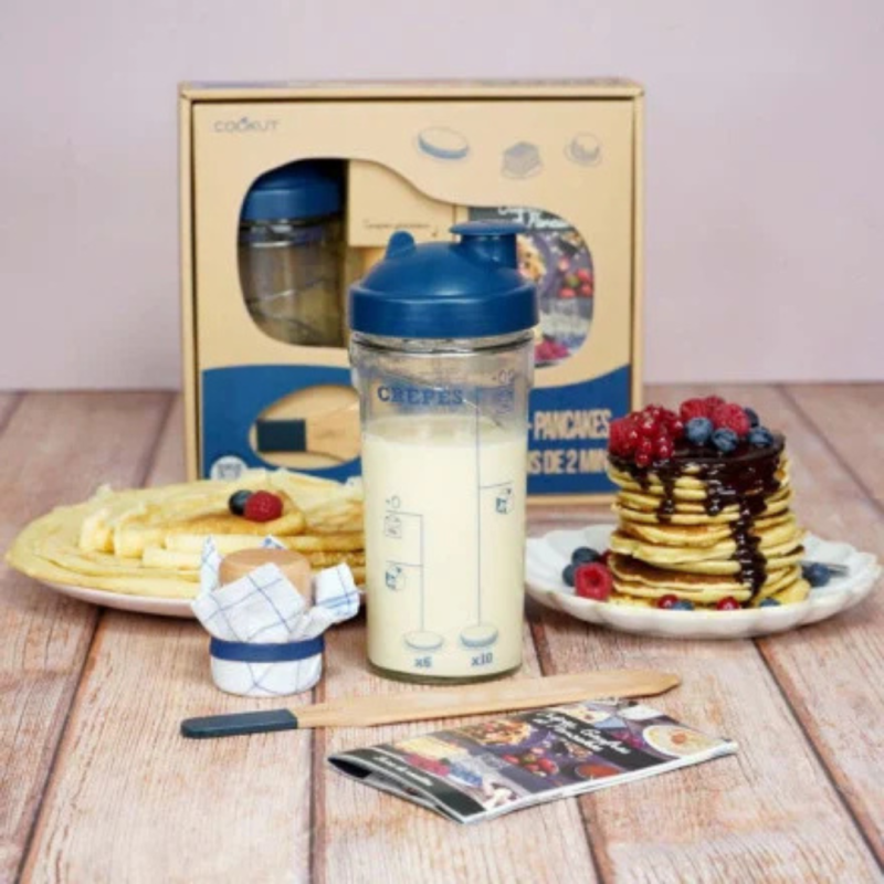 Coffret Miam Crêpes – Cookut | Shaker, recettes & tartineur