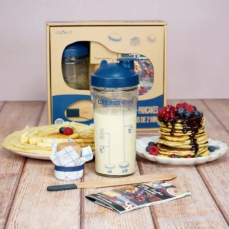 Coffret Miam Crêpes – Cookut | Shaker, recettes & tartineur