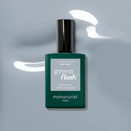 Vernis semi-permanent Green Flash Manucurist – Brillance & formule clean