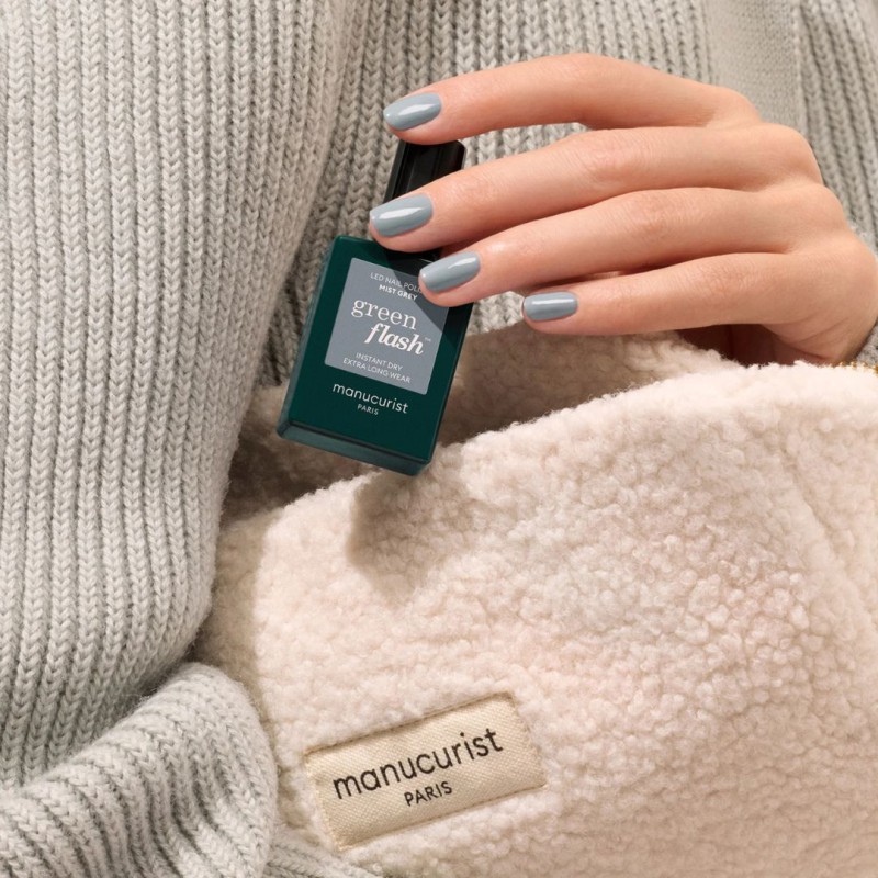 Vernis semi-permanent Green Flash Manucurist – Brillance & formule clean