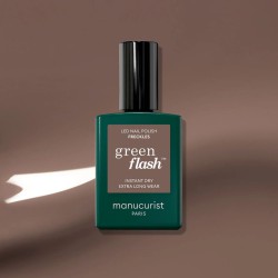 Vernis semi-permanent Green Flash Manucurist – Brillance & formule clean