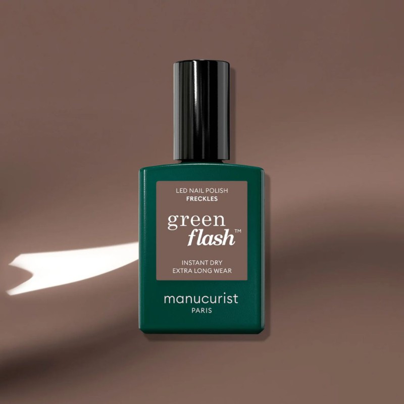 Vernis semi-permanent Green Flash Manucurist – Brillance & formule clean