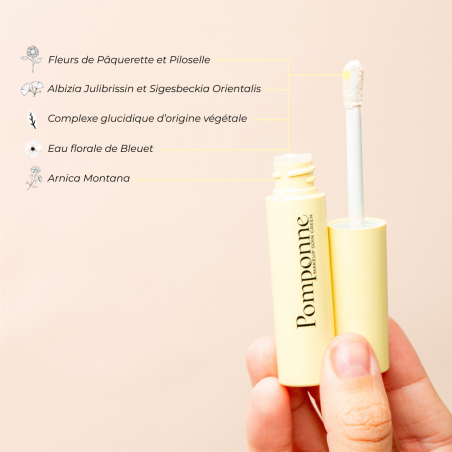 Anti-cernes soin teinté Pomponne – couvrance naturelle & soin contour des yeux