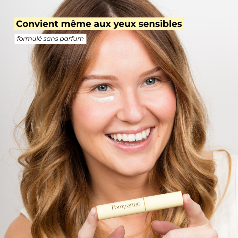 Anti-cernes soin teinté Pomponne – couvrance naturelle & soin contour des yeux
