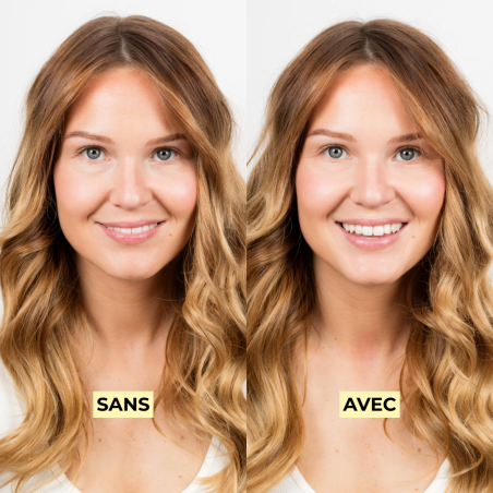 Anti-cernes soin teinté Pomponne – couvrance naturelle & soin contour des yeux