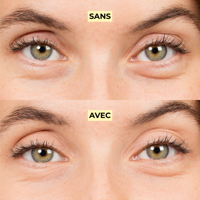 Anti-cernes soin teinté Pomponne – couvrance naturelle & soin contour des yeux