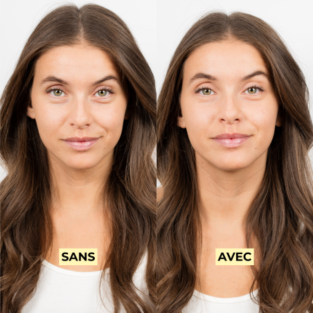 Anti-cernes soin teinté Pomponne – couvrance naturelle & soin contour des yeux