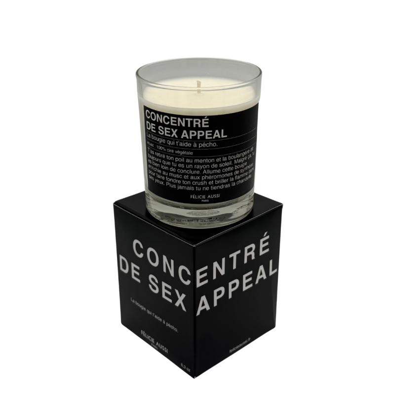 Bougie parfumée artisanale Félicie Aussi – cire végétale, made in France, ambiance chaleureuse