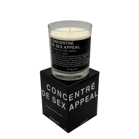 Bougie parfumée artisanale Félicie Aussi – cire végétale, made in France, ambiance chaleureuse
