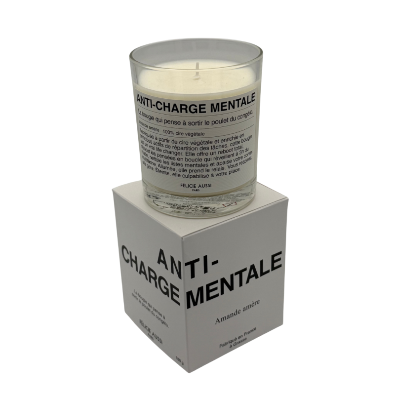 Bougie parfumée artisanale Félicie Aussi – cire végétale, made in France, ambiance chaleureuse