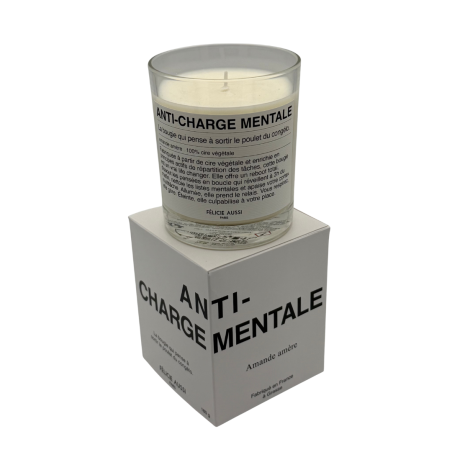 Bougie parfumée artisanale Félicie Aussi – cire végétale, made in France, ambiance chaleureuse