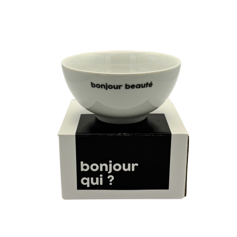 Petit bol en porcelaine Félicie Aussi – design humoristique et usage quotidien