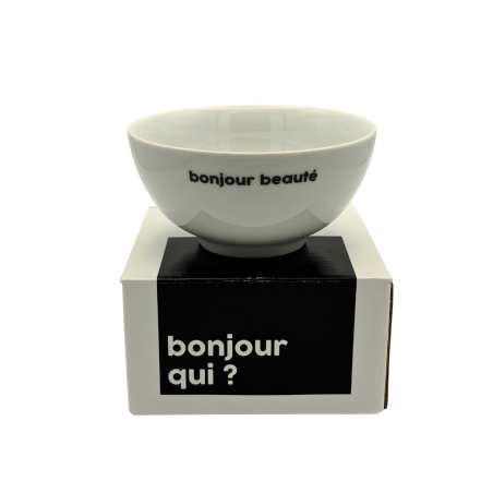 Petit bol en porcelaine Félicie Aussi – design humoristique et usage quotidien