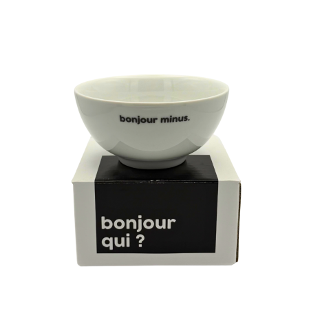 Petit bol en porcelaine Félicie Aussi – design humoristique et usage quotidien