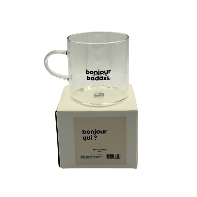 Gobelet message en porcelaine – Félicie Aussi | 300 ml | Made in Europe