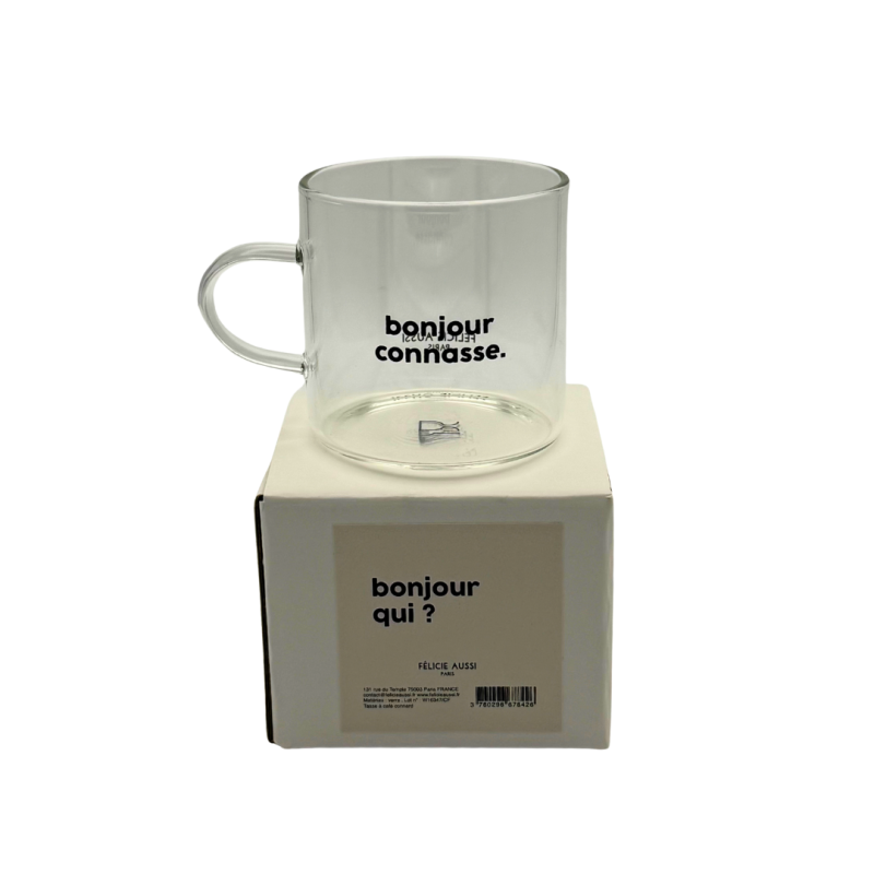 Gobelet message en porcelaine – Félicie Aussi | 300 ml | Made in Europe
